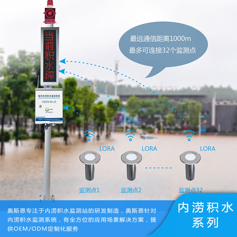 城市内涝智慧防控系统供应商 道路交通安全积水预警监测系统