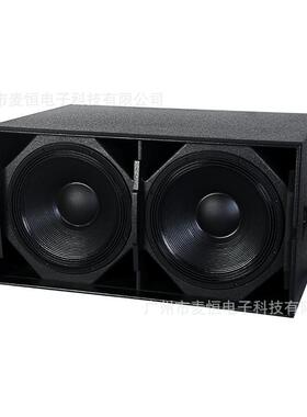 S218双18寸超低频音箱酒吧派对房单18吋双18吋低音炮全进口单元