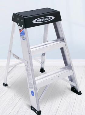 稳耐WERNER折叠升降加厚铝合金梯凳梯子凳家用梯装修工装凳SSA02