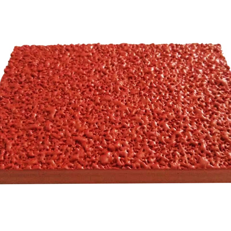 自结纹塑胶场地 硅PU塑胶地面EPDM颗粒塑胶跑道自结纹塑胶跑道