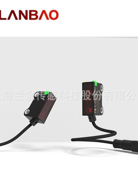 兰宝传感器PST-TM2DNOR-F3 Sn:2m红色点光源小体积 对射光电开关