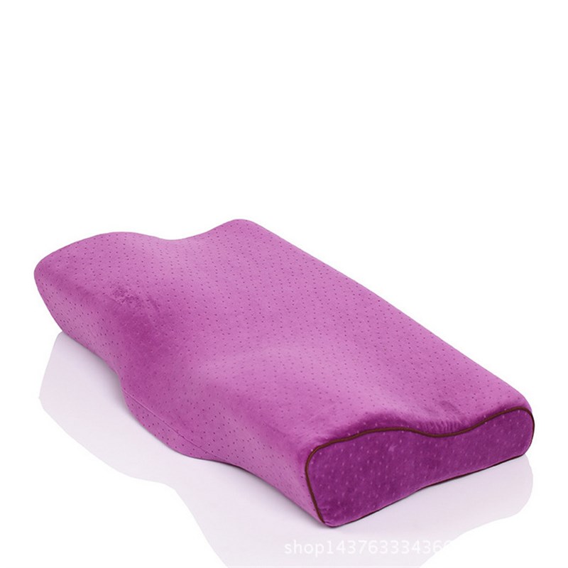 凝胶枕慢回弹蝶形枕太空海绵夏季睡眠枕头硅胶记忆枕