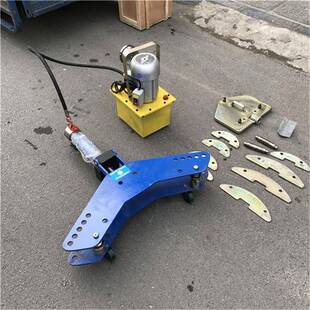 横弯12A液压弯排机电动液压扁铁折弯机10A铜排铝排折弯机