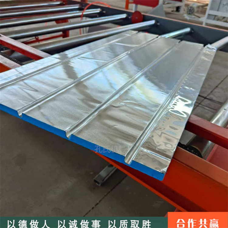 橡塑板铝箔复合机雪弗板密度板皮革墙布贴布机挤塑板复合压花铝