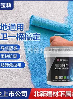 嘉宝莉防水涂料卫生间厨房阳台防水材料内外墙厕所防水补漏胶专用