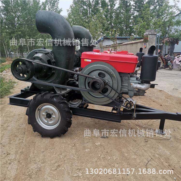 大八寸工地排涝泵拖车款柴油机灌溉水泵工程排水抽水机,节庆用品/礼品,新娘配件,淘宝优惠券,粉丝福利购,淘宝优惠卷