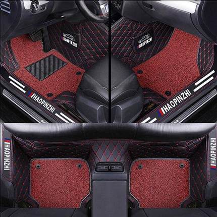 适用帝豪专用汽车脚垫08-13款经典帝豪EC714-17款18-21四代22-25