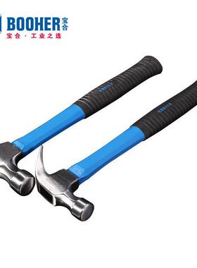 Booher宝合工具玻璃纤维柄羊角锤BH3101216/2416oz-24ozm可选