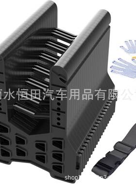 黑色PP材质排污管支架10/15/20英尺房车污水管支架套装房车用品