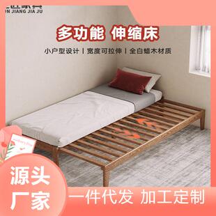 1点5米床双人床储物可架子小户卧室型收纳宽80公分90cm抽简约沙发