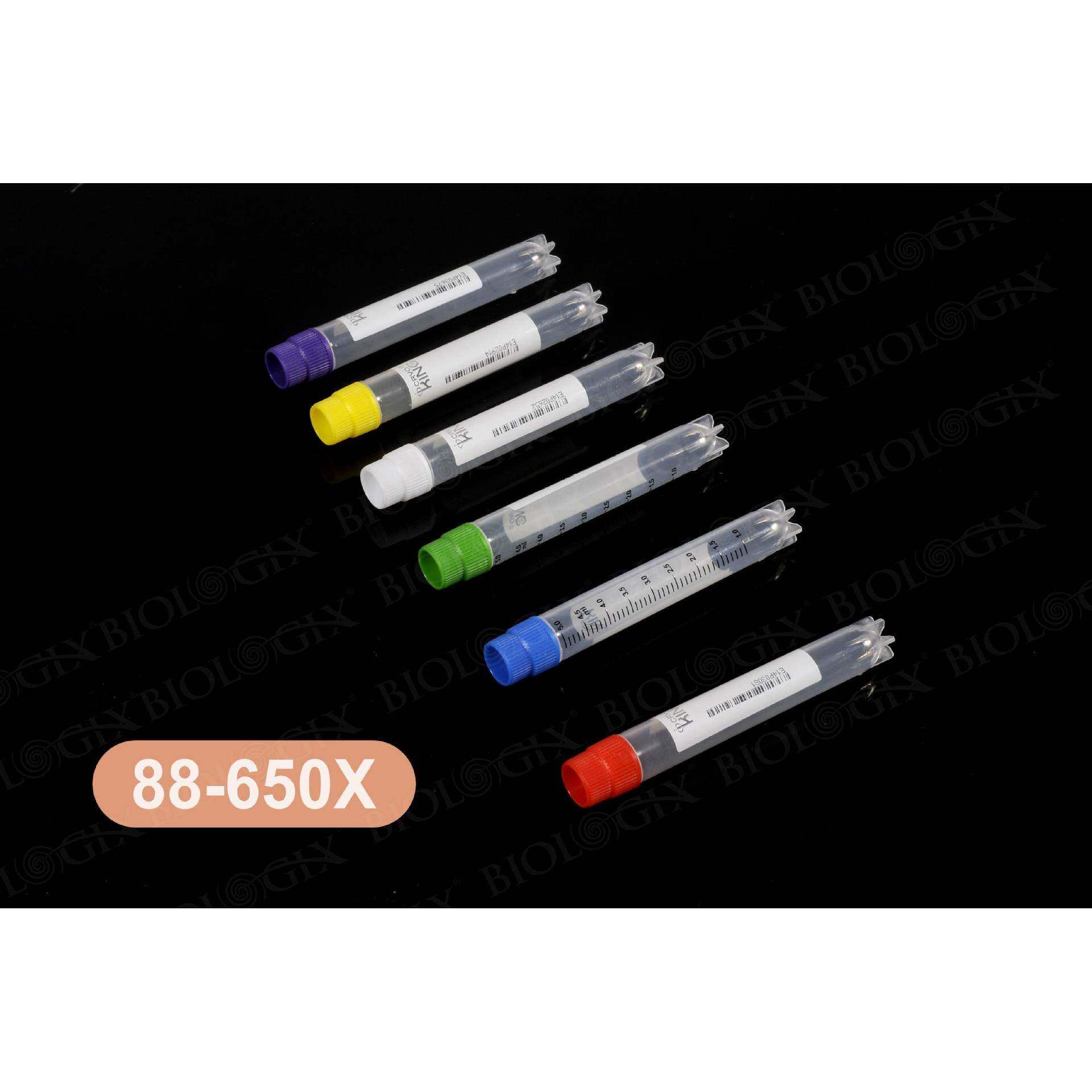 巴罗外旋可立耐受-196℃~121℃伽马射线灭菌冻存管5.0ml88-650X