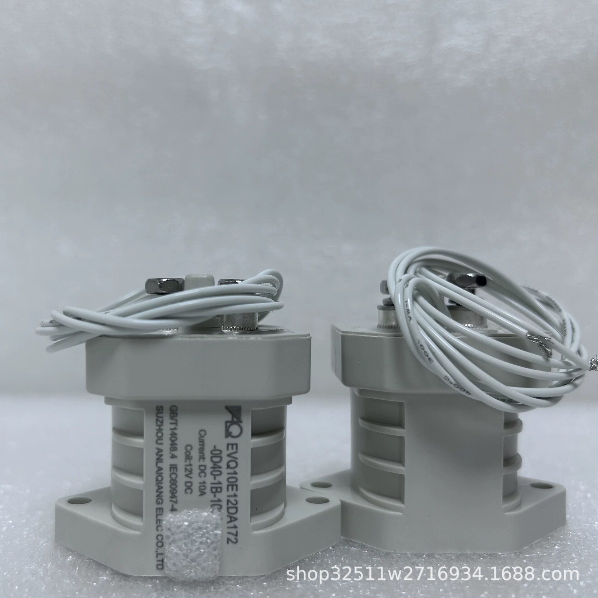 安来强高压直流接触器EVQ10A-50A预充继电器线圈12V24V充电桩储能