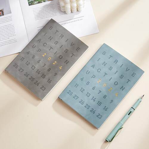 weekly monthly planner 2024-2025月计划本 A5 schedule book