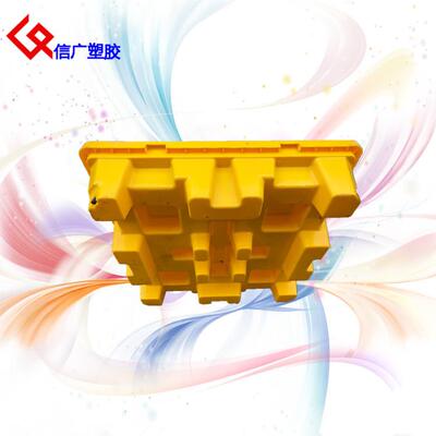 信广化学品塑料防泄漏托盘 防渗漏卡板盛漏油桶接油盘2桶盛漏托盘
