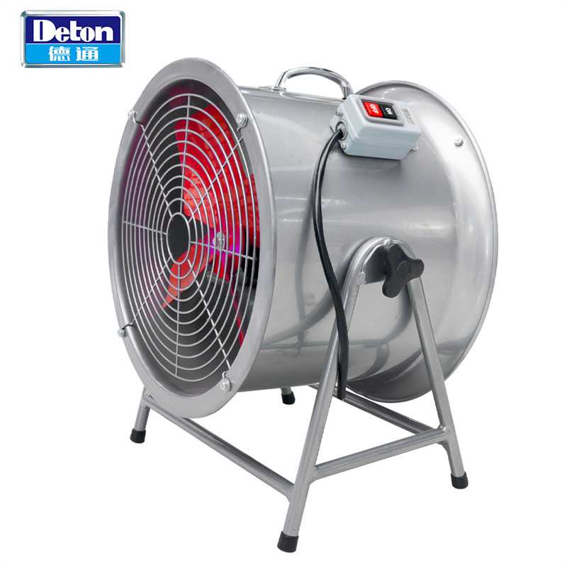 德通DYF低压劳保通风机36V轴流风机110V劳动保护岗位排风机换气扇