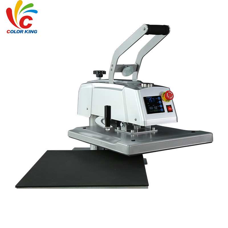 HEAT PRESS MACHINE热转印摇头磁性半自动高压40*50cm白墨烫画机