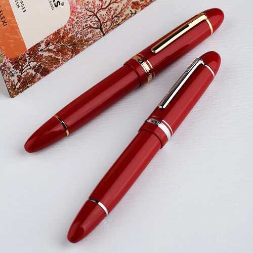 MAJOHN末匠P141钢笔金属铜活塞吸墨8号40双色笔尖轻型树脂笔身