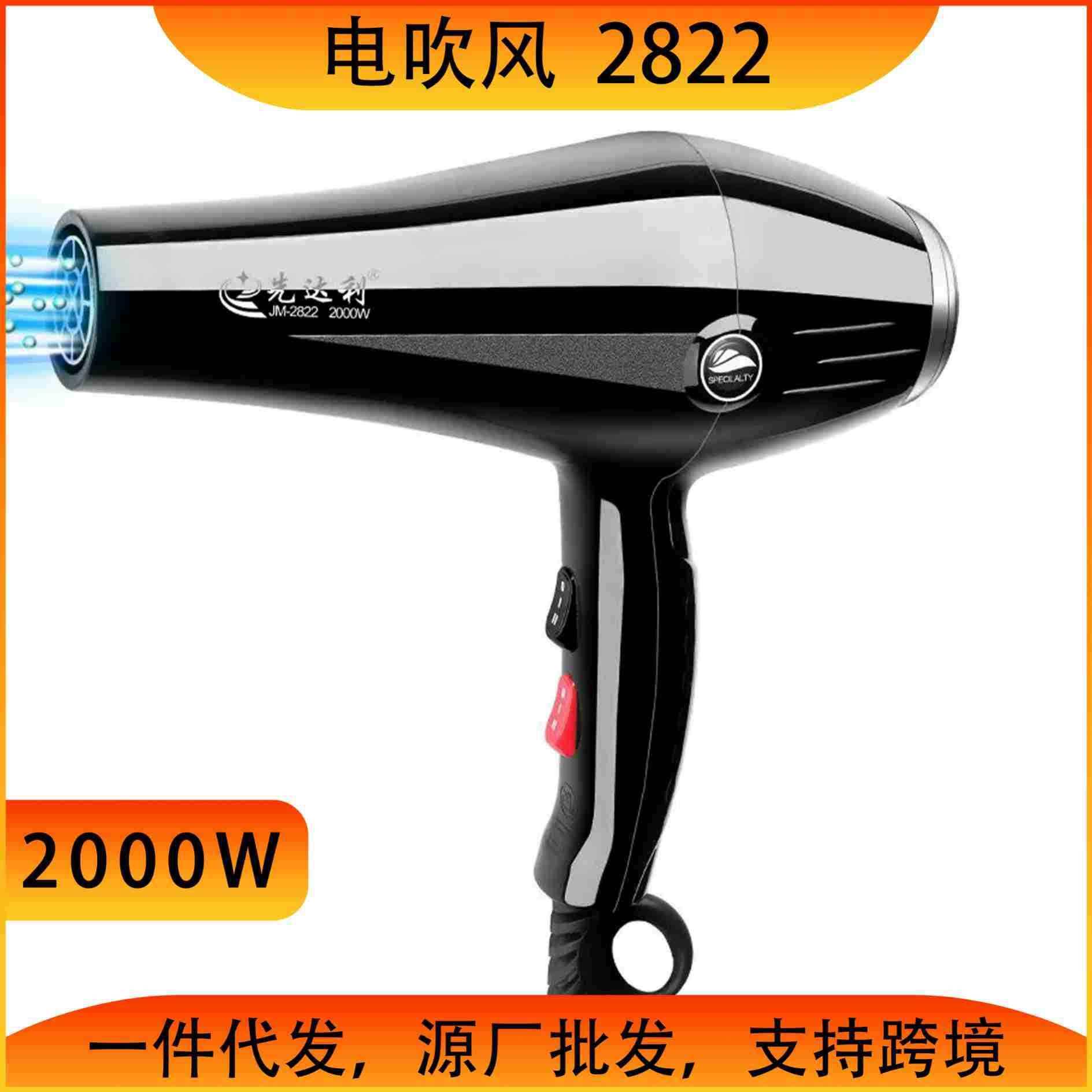先达利2822吹风机家用大功率负离子护发发廊速干厂家直销大风量