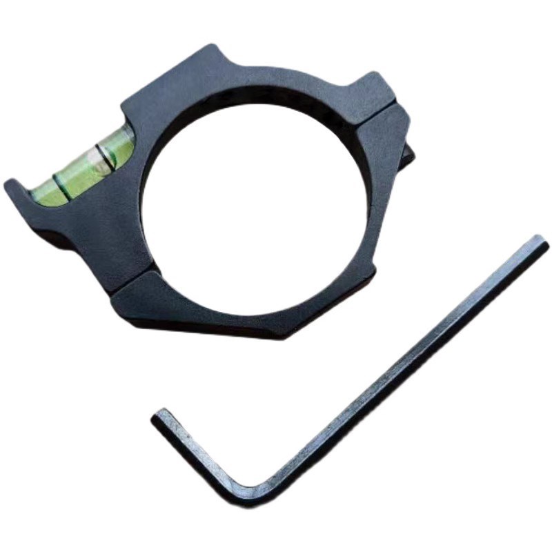 水平仪管夹 校瞄平衡夹具25.4 30mm管径 双钉夹具 燕尾皮轨