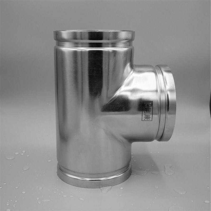 薄壁不锈钢水管管件 不锈钢沟槽管件等径三通沟槽304