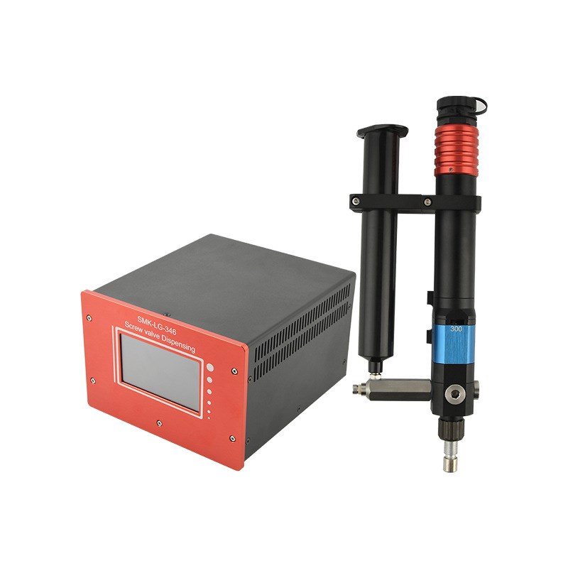 单液螺杆阀SMK-300高精度单液螺杆阀点胶螺杆阀带颗粒胶水螺杆阀