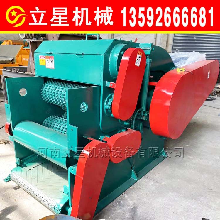 公司热卖大型树皮粉碎机中空板建筑模板破碎机大型锯末机