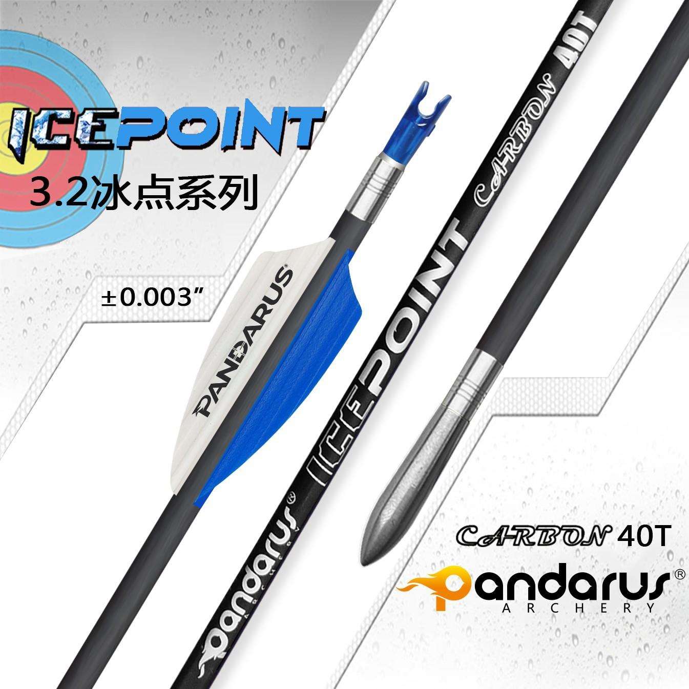 pandarus潘神32高碳箭冰点系列比赛训练箭套装户外弓箭用品