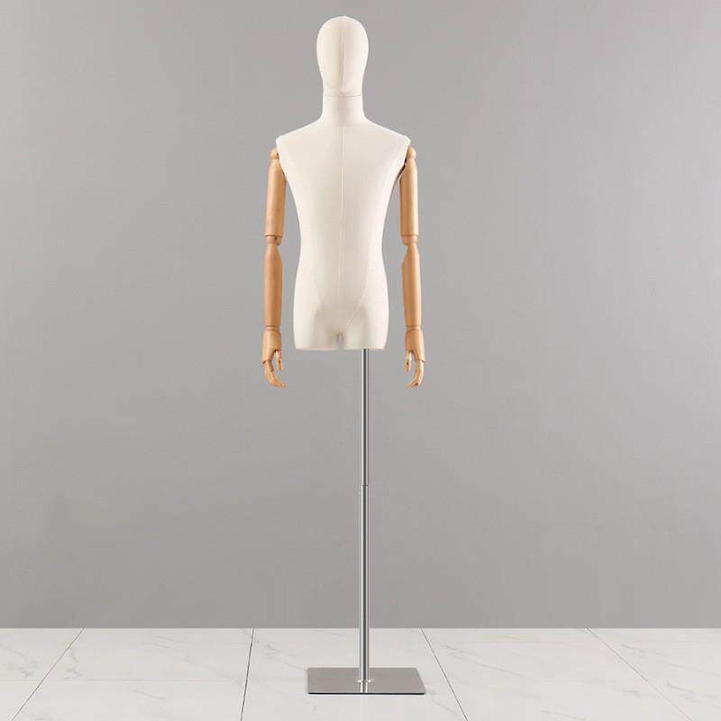 服装店模特道具成人男装模特架子展示架带头实木手全身假人台韩版