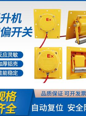 提升机跑偏开关TDP-1胶带提升机防偏装置WTDP-I嵌入式防爆BXTDP-1