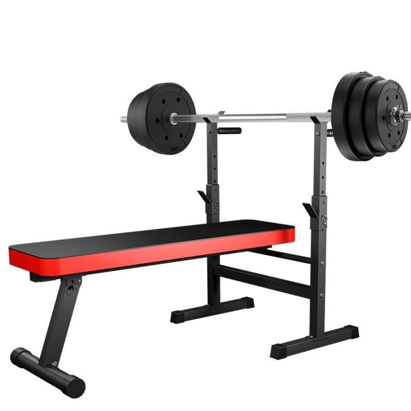 折叠举重床卧推架家用简易哑铃凳卧推凳健身器材杠铃套装杠铃床,纺织面料/辅料/配套,纺织机械配件,淘宝优惠券,粉丝福利购,淘宝优惠卷