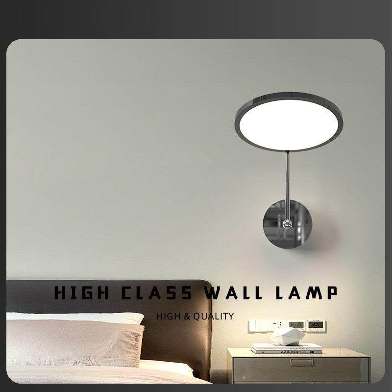 壁灯卧室2025新款高级感艺术床头灯客厅创意极简超亮护眼阅读墙灯