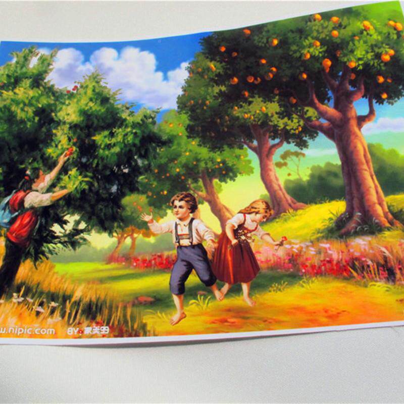 0.91*30m4室内防化亚纤974光水油画布无框画影楼挂画喷墨