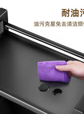 厨房菜BJY置篮子物架落地层多夹缝水果蔬储物架子多功能放菜菜收