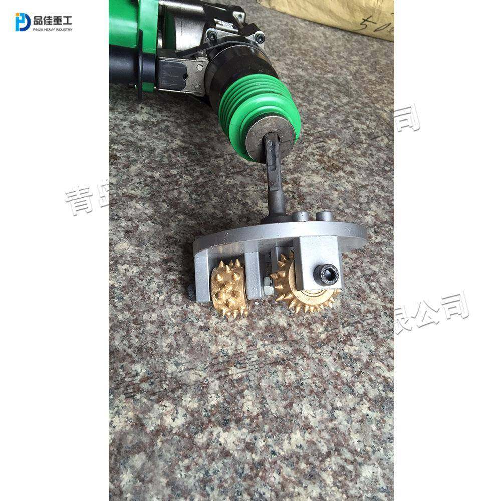 小型手动凿毛机持混凝土地面拉毛机金刚电石钻头冲击式DZH打磨机