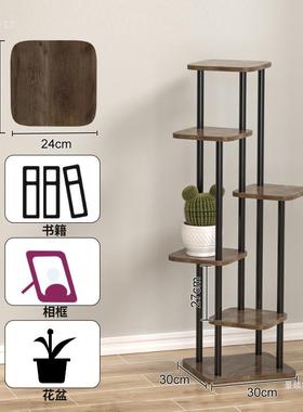 家用花客厅架收子落地式多层阳台花盆木架绿萝植物纳实颗粒FBU置