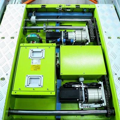 梭明鹏运两智能向穿车货架运输设备厂家只能SWH仓库输车防撞穿梭