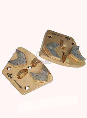 PCD磨凝背挂刚石磨块混土地坪地抛研磨块翻新金PZZ抛光磨片地坪工