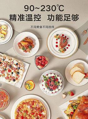 烘电烤箱迷你升家量用大烟容NSG多功能自动焙无烧烤