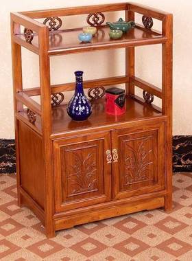 茶水柜实木小型酒碗IRW柜置架客厅茶柜柜餐边收纳物柜家用厨柜房