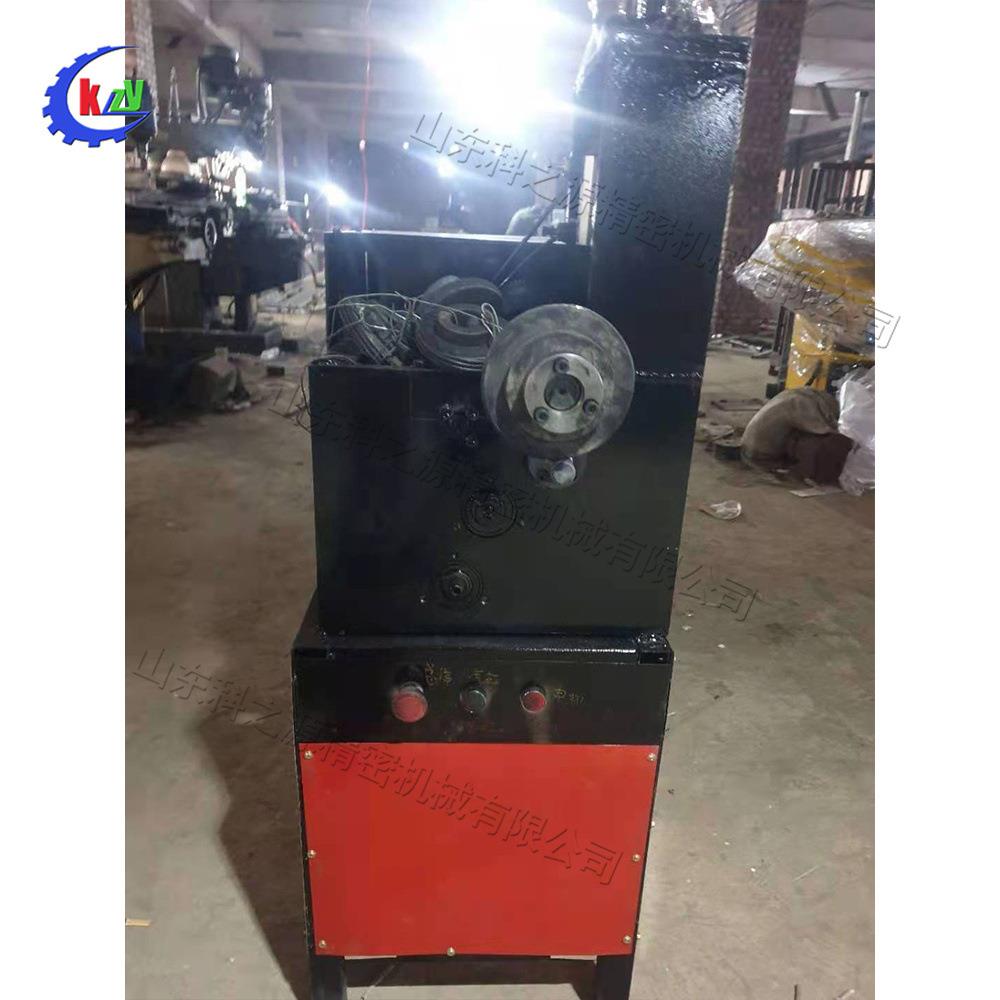 小型不锈钢管丝机台式圆管kzy-lwj-冷压螺纹机滚工业用拖把铁杆管