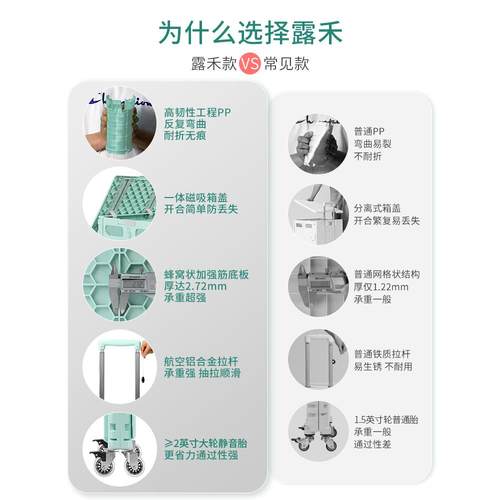 ?拉新款斜拉可折叠买菜小VCB拉车万向推轮爬楼拉车杆露营小手车取