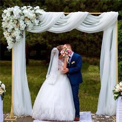 婚庆道具舞台背路景装景饰架婚礼区VJD庆派对典气球拱门支架引场