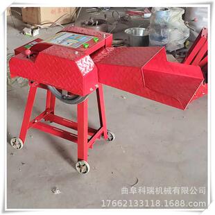 家用电铡草机220V3千瓦电机带的草机养VBW殖喂牛喂碎羊打草机