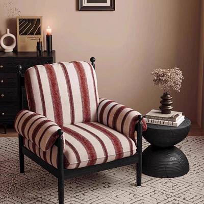 台式复古赤乌椅厅PRD阳设计师靠背单人客沙发椅中古风休闲懒人法