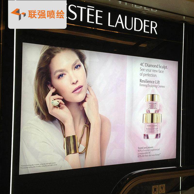 厂家直IHO销uv3布高P清led软膜箱手灯机店发制光灯箱广告喷绘作厂