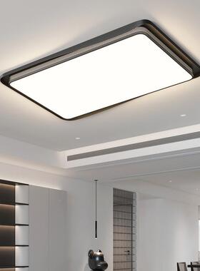 客厅灯套简现JOT代大气方形极简吸顶灯家用中山灯具全屋餐组约长
