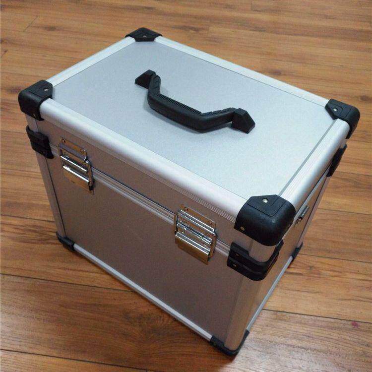 媒文传宣传展示铝箱出售内化置eva内衬户外探险铝制工具手塑料包