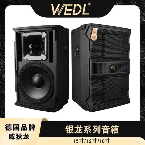 WEDL威狄龙单15寸12寸专业音箱KTV酒吧舞台演出工程银龙系列音响