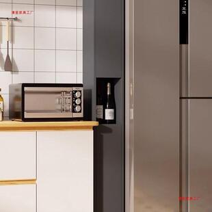 夹缝置物柜20cm窄边柜小书柜墙角厨房客厅多层收纳落地柜窄柜