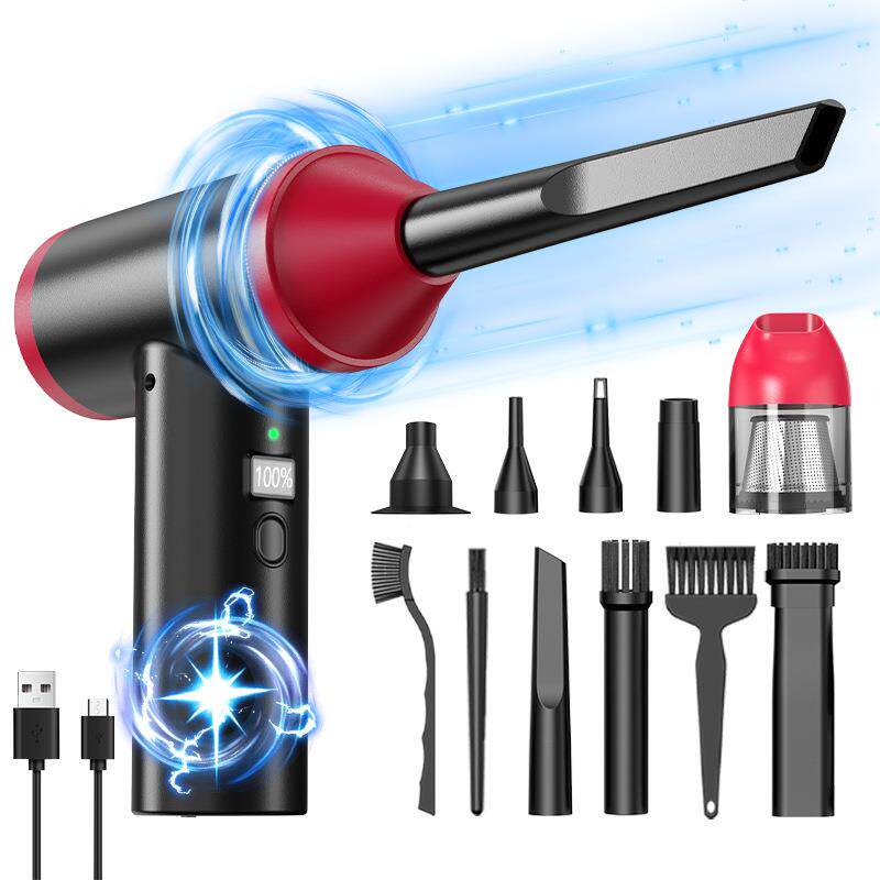 新款便携式车载吸尘器电脑键盘机箱除尘器家用小型无线吹尘器